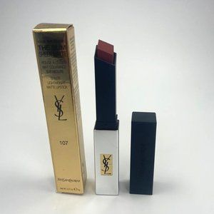 YSL The Slim Sheer Lightweight Matte Lipstick 107 Bare Burgundy BRAND NEW